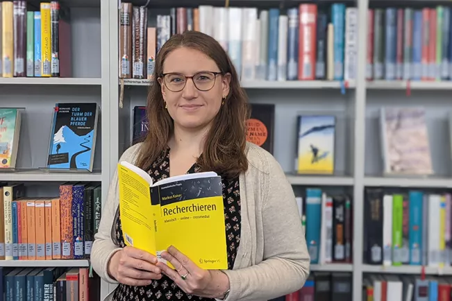 Anna Nick gibt Tipps zum Recherchieren 