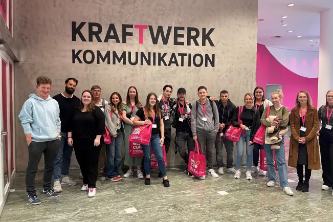 Telekom Exkursion Gruppenfoto 2024