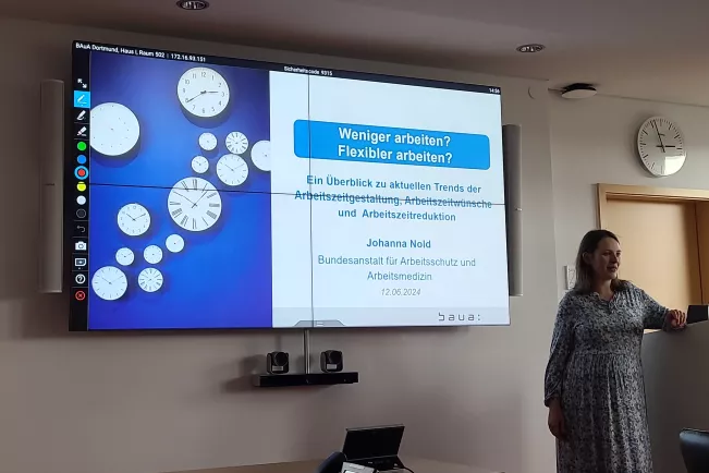 Vortrag der BAUA in Dortmund