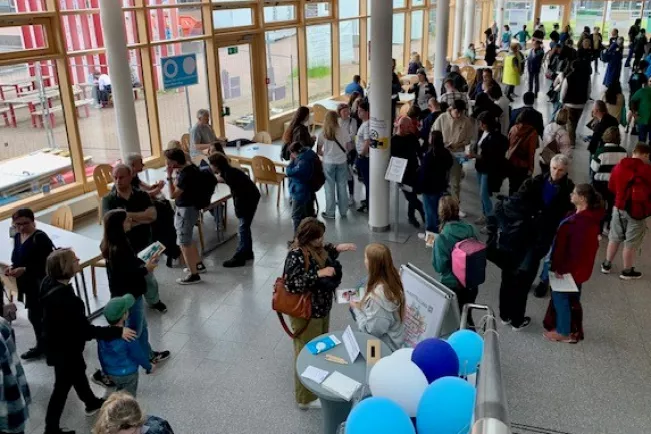 Studieninformationstag Rheinbach 2024 Foyer ASB