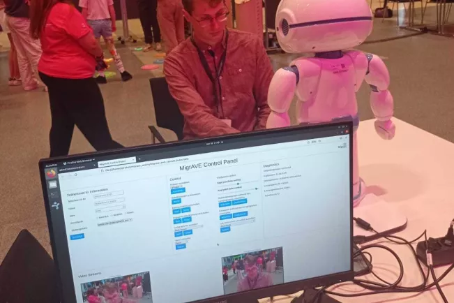 A2S institute at the DIGITAL@School event