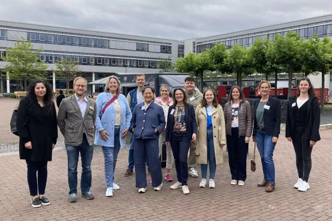 Gruppenfoto Nachhaltigkeitstreffen in Rheinbach. Foto: Christiane Flüter-Hoffmann