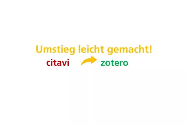 Umstieg von Citavi zu Zotero