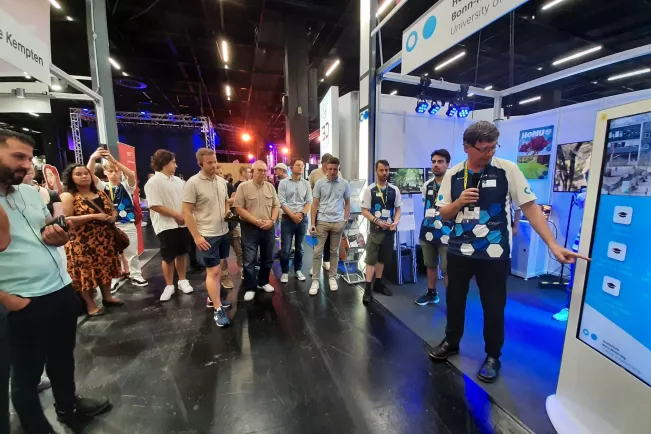 H-BRS Stand 2024 auf der Gamescom 2024-08-22