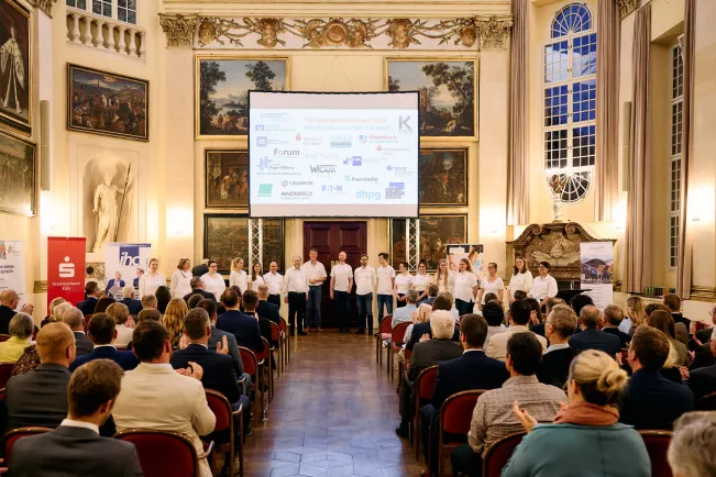 18.10.2024 Foerderpreisverleihung Hochschulgesellschaft Bonn-Rhein-Sieg 20241018 Foto Nathan Dreessen