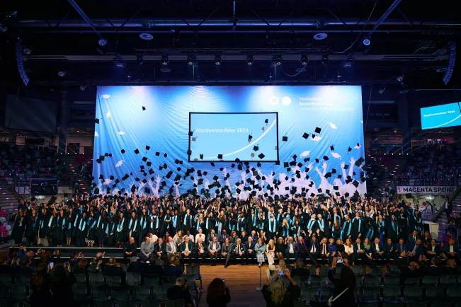 Hochschule Bonn-Rhein-Sieg - Absolventenfeier 2024 Foto Nathan Dreessen H-BRS