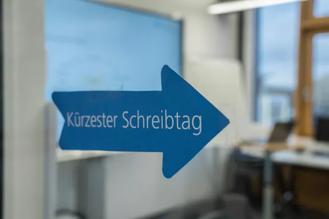 Kürzester Schreibtag 