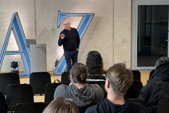 Professor Haarkötter Medienexkursion Dezember 2024