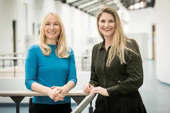 Portrait Prof. Dr. Syrek und Prof. Dr. Ianiro-Dahm