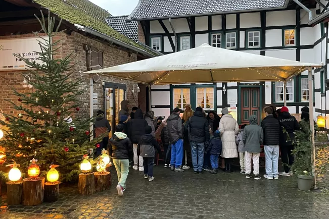 Wunschbaum Abschluss Geschenkeverteilung 2024