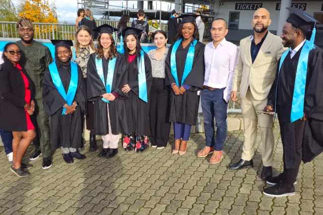 Students after Graduation Ceremony 2024