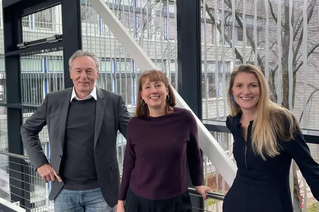 Dekanatsteam am Fachbereich Wirtschaftswissenschaften 