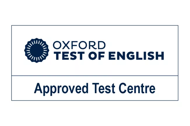 Logo Oxford test for English Approved Test Centre