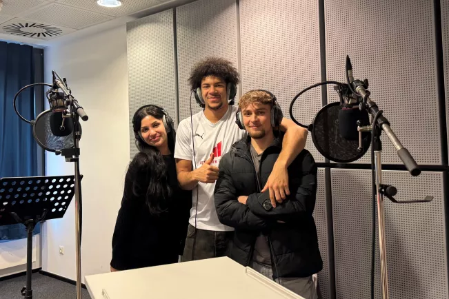 Podcastaufnahme Green Campus WS24/25