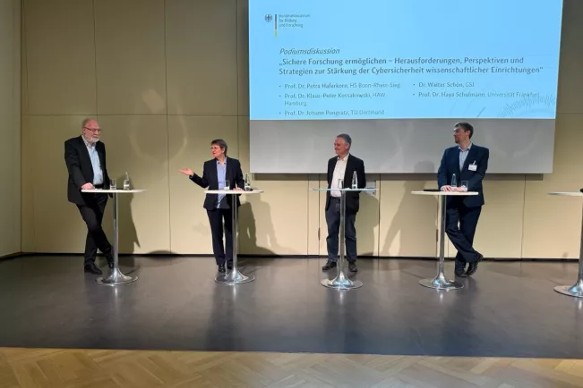 17.-19.03.2025 IT-Sicherheitskonferenz beim BMBF mit Prof. Dr. Petra Haferkorn H-BRS