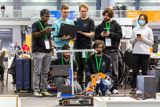 12.-16.03.2025 RoboCup German Open 2025 -  b-it-bots @work im Wettkampf