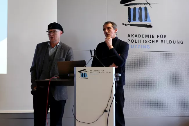 Hektor Haarkötter und Mario Anastasiadis Akademie für politische Bildung