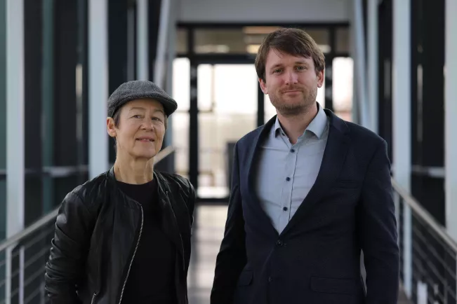 Prof. Dr. Margit Schulze und Prof. Dr. Marc Williams