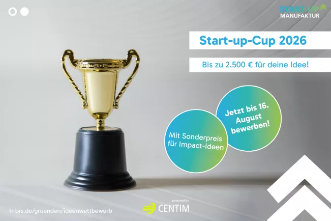 Start-up-Cup 2026 - Banner