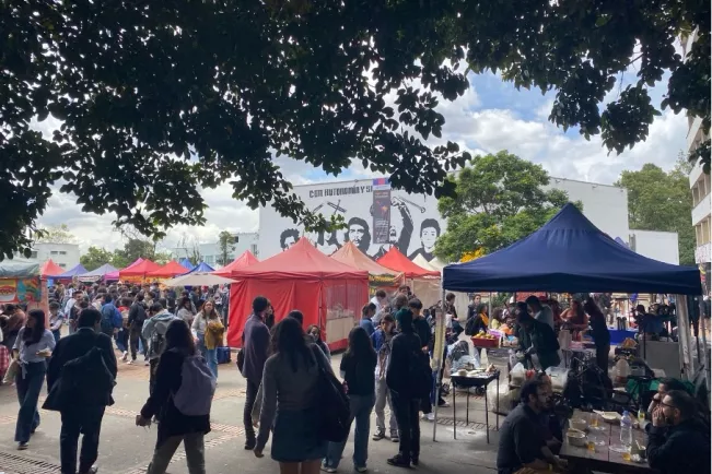 Universitaets-Hof der UNAL in Bogota 2025
