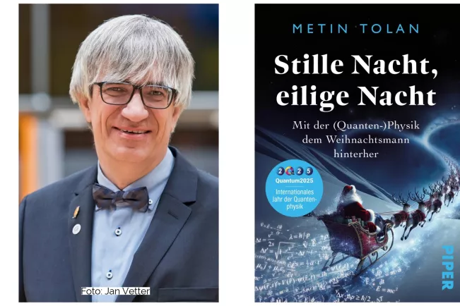 Metin Tolan (c) Jan Vetter und Cover "Stile Nacht, eilige Nacht"