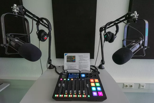 Medienwerkstatt A147 Podcast 2025 Foto: Tim Trampert