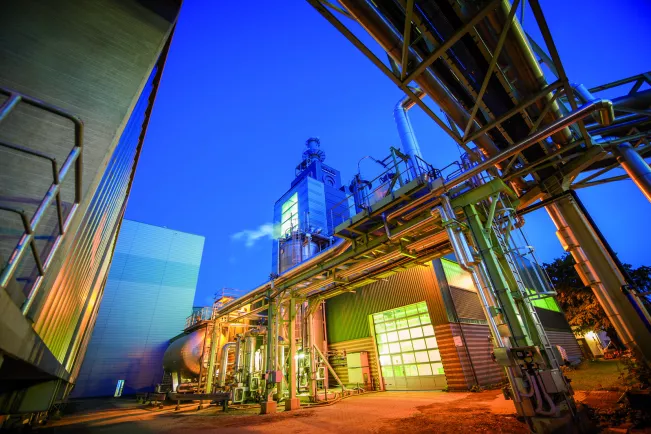 Heizkraftwerk der Stadtwerke Bonn