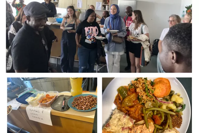 Highlights from International Dish Party event