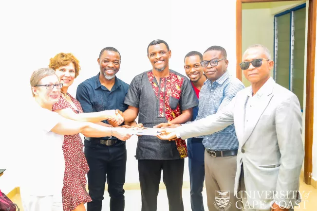 Gruppenfoto H-BRS-Sprachenzentrum und UCC, Ghana