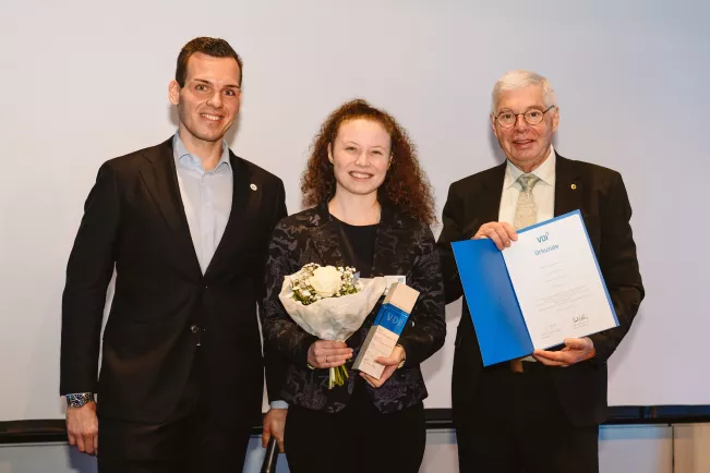VDI Förderpreis 2026 Platz 3 Jana Dankert Foto Bernadett Yehdou VDI Köln