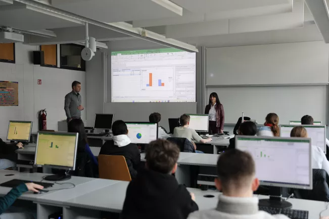 25.02.2026 Besuch Albert-Einstein-Gymnasium (AEG) - Workshop Datengeheimnis (Titanic)