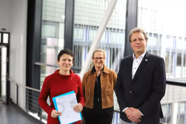 Ernennung Professorin Marie Bergmann Informatik StA 20260220 Foto Juri Kuestenmacher 08