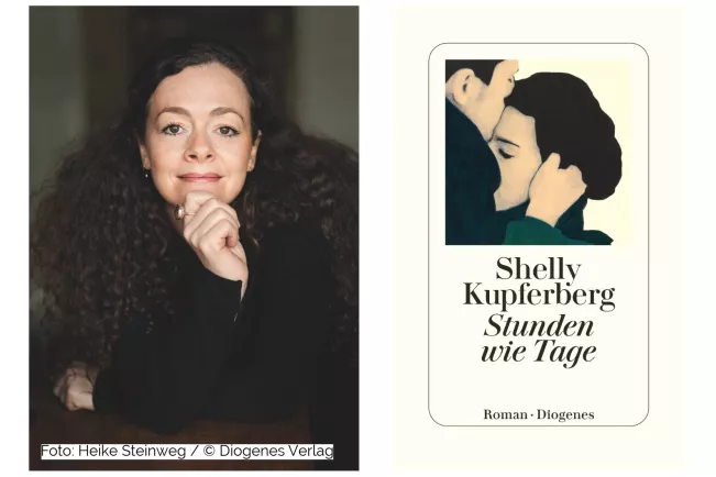 Shelly Kupferberg, Buchcover Stunden wie Tage, Roman