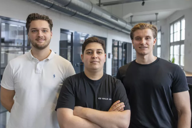 Teamfoto Zentio Start up