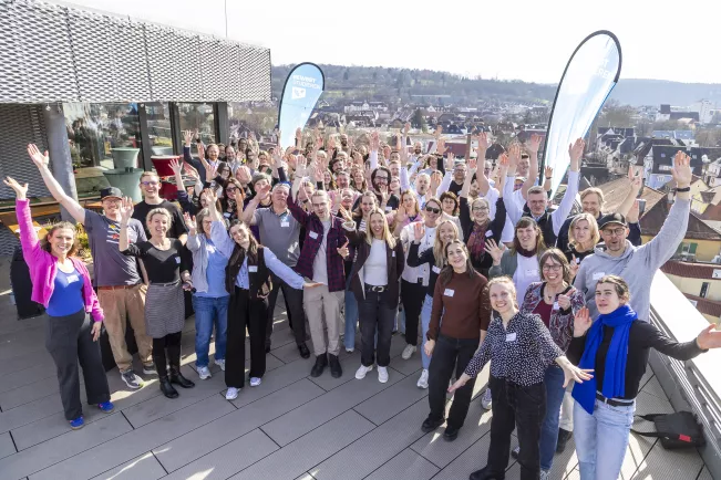 Auftaktveranstaltung Bewegt Studieren Gruppenbild Tuebingen 20260304 Foto Arndt Falter adh