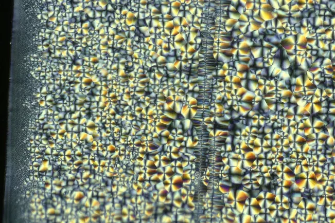 Kristallstruktur Kabelaufroller Mikroskop Zoom Ausstellung 2026 Foto H-BRS