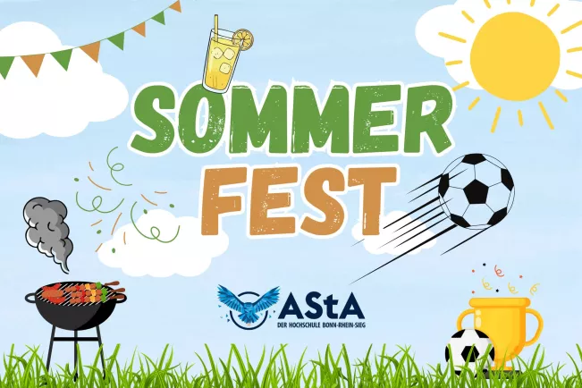 Plakat AStA Sommerfest 2026