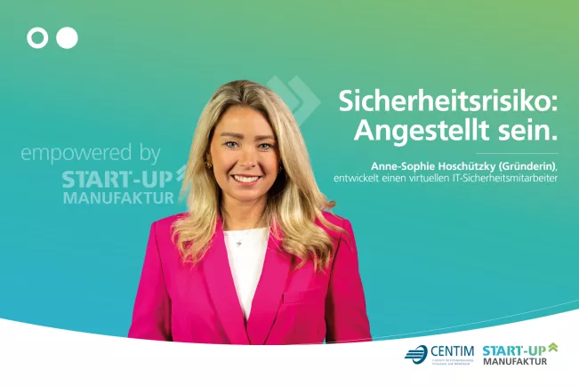 Teaser Anne-Sophie Hoschützky - Sicherheitsrisiko: Angestellt sein. - people empowered by Start-up-Manufaktur