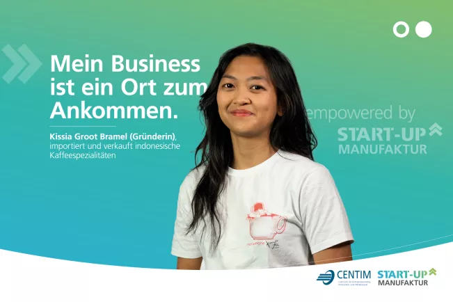 Teaser Kissia Groot Bramel - Mein Business ist ein Ort zum Ankommen.  - people empowered by Start-up-Manufaktur