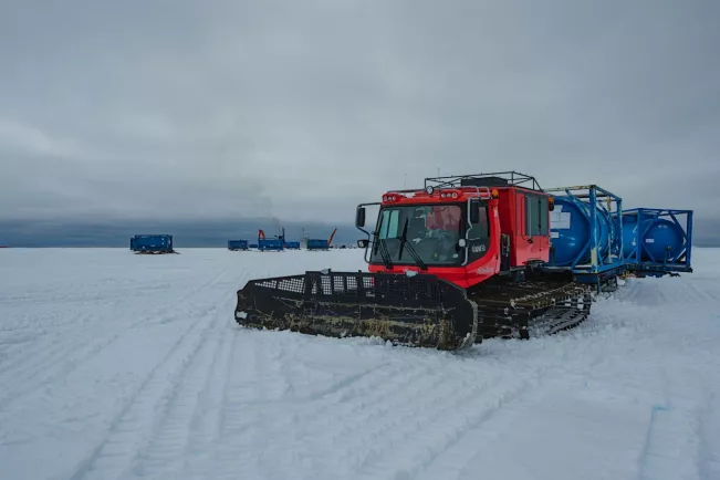 Transportgeräte der Neumayer-Station