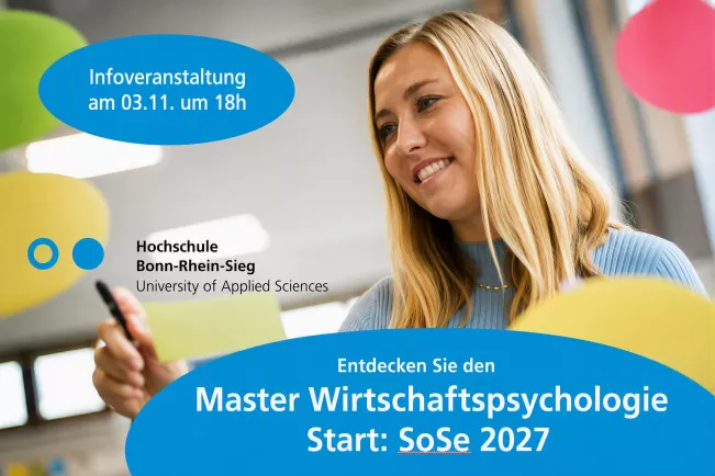 Wirtschaftspsychologie Master Informationsveranstaltung 2026
