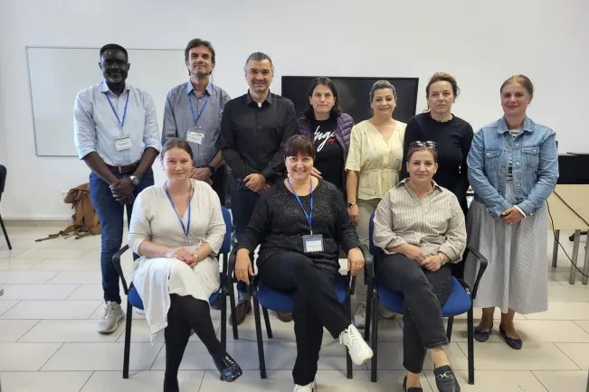 Gruppenbild Erasmus+CBHE Workshop Teilnehmende in Durres 2026