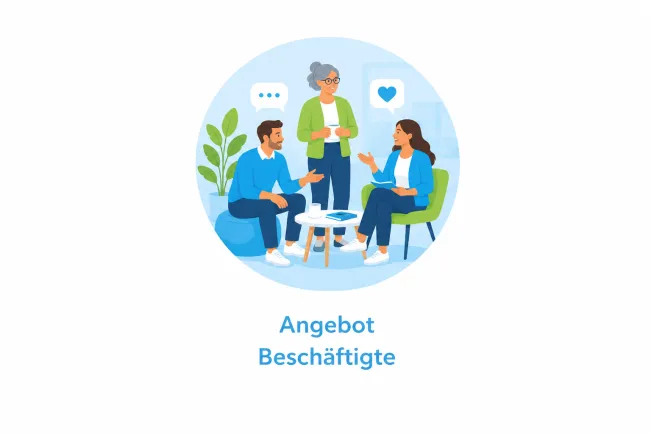 Ki Bild Beschäftigte im Austausch