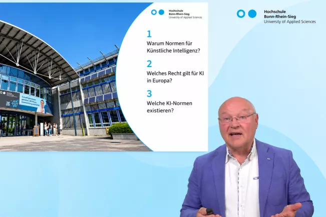 Paul Melcher Hochschulvortrag zu KI-Normen Screenshot 2026-10-13