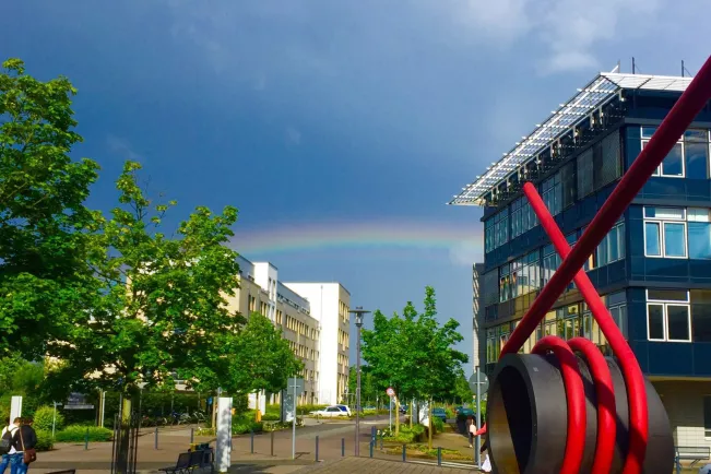 Campus Sankt Augustin Regenbogen Foto G. Neugebauer (DE)