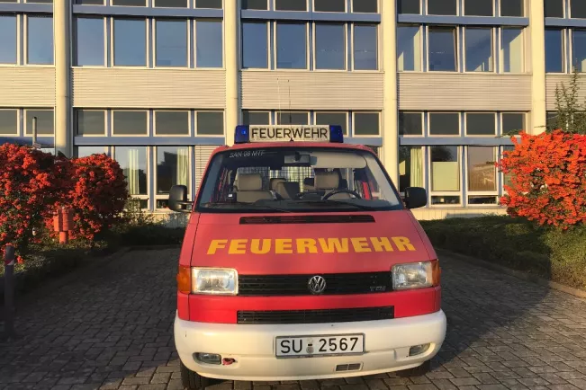 Feuerwehr Bus Campus Sankt Augustin
