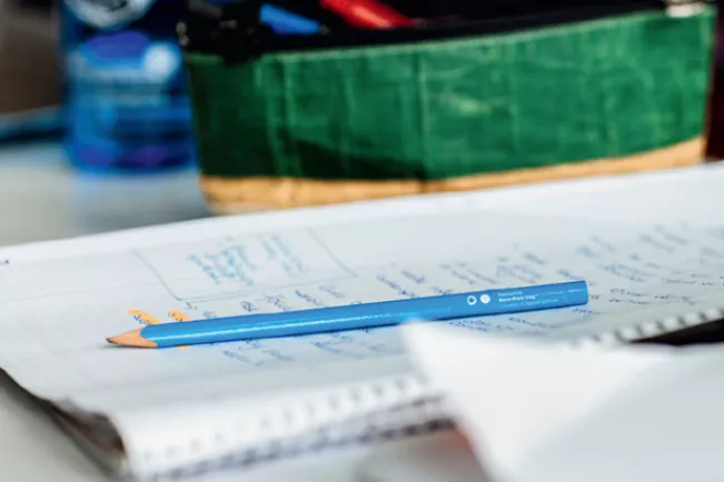 Block mit Bleistift(DE)