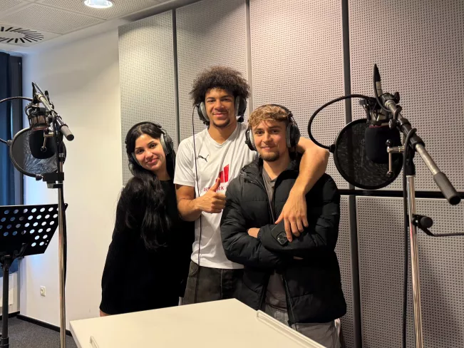 Podcastaufnahme Green Campus WS24/25