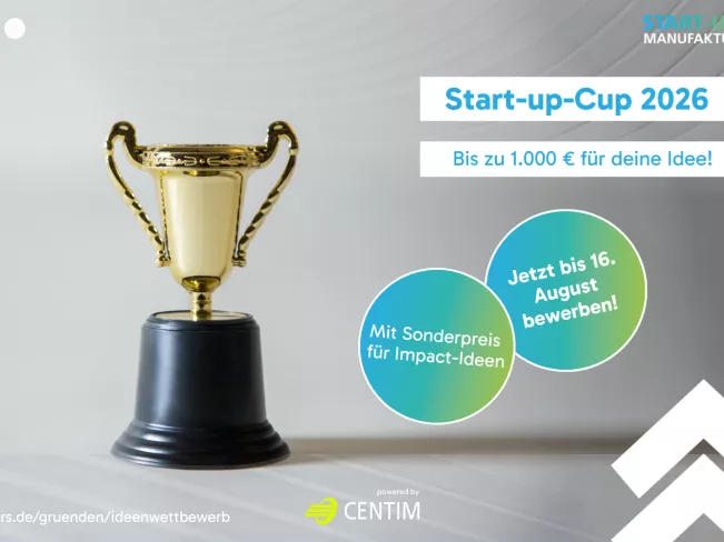 Start-up-Cup 2026 - Banner