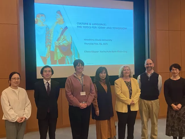 Eileen Küpper participates at conferences in Japan Foto Küpper